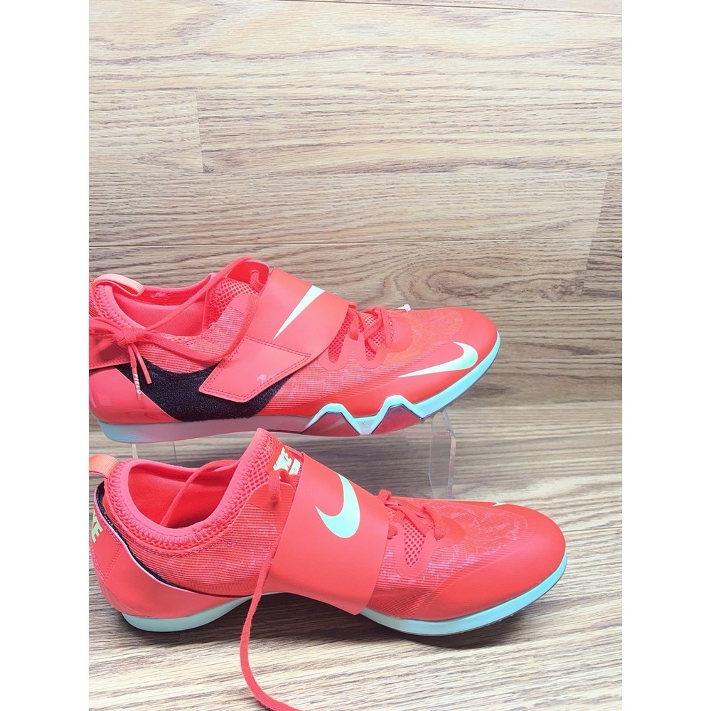 Nike Men 13 Pole Vault Elite Track & Field Jumping Spikes Crimson FZ9649-600 - Picture 8 of 10